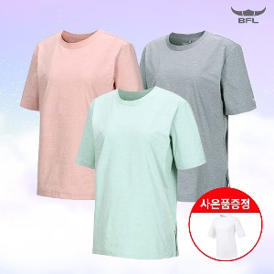 극강의 신축성 남녀 시원한 쿨링 반팔 티셔츠 (여성용 구매 시 블라우스 무료 증정)